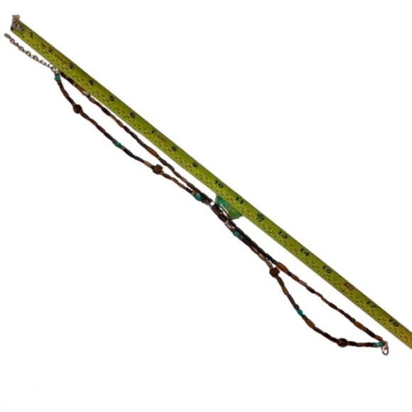 BARSE Turquoise Pendant on Multi-Strand Necklace with Sterling Silver Accents - Picture 13 of 17